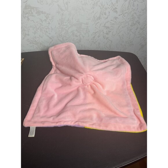 Crayola Crayon Plush Baby Blanket Lovey 14" Square Soft Colorful Comforter By Ap - Picture 5 of 7